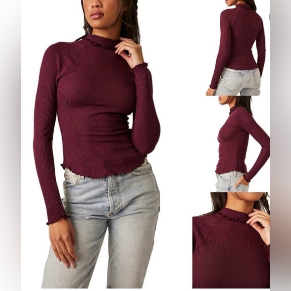 Free People Tops - NWOT Free People Intimately Make it Easy Thermal